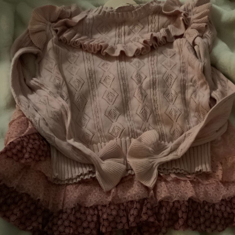 SOLD🤍LoveShackFancy ChaCha Skirt and Natalie Top - Picture 6 of 11